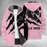 Spirit Beat Fleece Windbreaker Jacket, Sporty Fleece Outerwear HVN1289IM