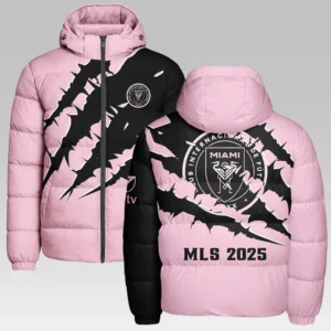 Rising Beat Hooded Cotton Jacket, Team Pride Winter Jacket HVN1289IM