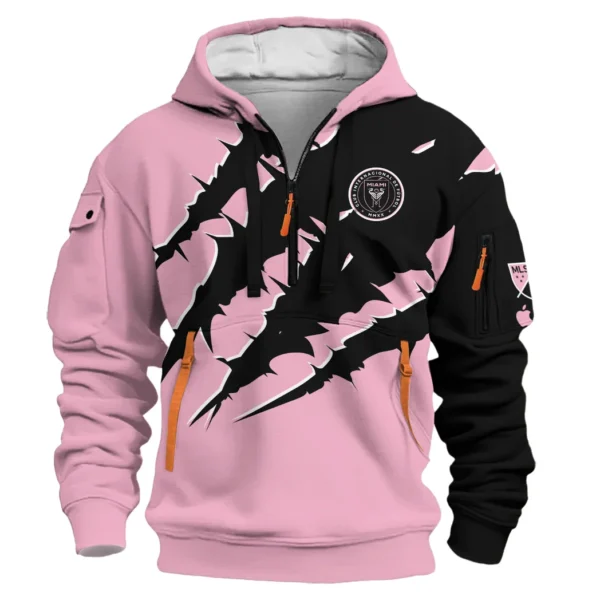 Kick Rhythm Hoodie Half Zip 3D, Fan Pride Half-Zip Hoodie HVN1289IM - Image 2