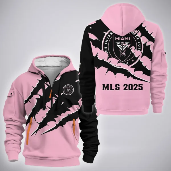 Kick Rhythm Hoodie Half Zip 3D, Fan Pride Half-Zip Hoodie HVN1289IM