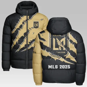 Support Beat Hooded Cotton Jacket, Sport Culture Street Puffer HVN1289LA