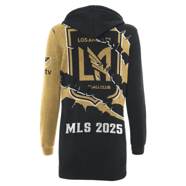 Goal Core Hoodie Dress, Team Pride Hoodie Dress HVN1289LA - Image 3
