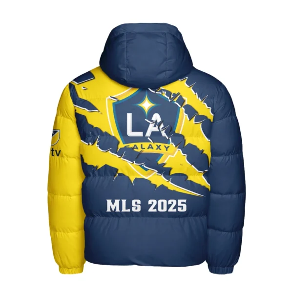 Match Beat Hooded Cotton Jacket, Limited Edition Supporter Coat HVN1289LA - Image 3