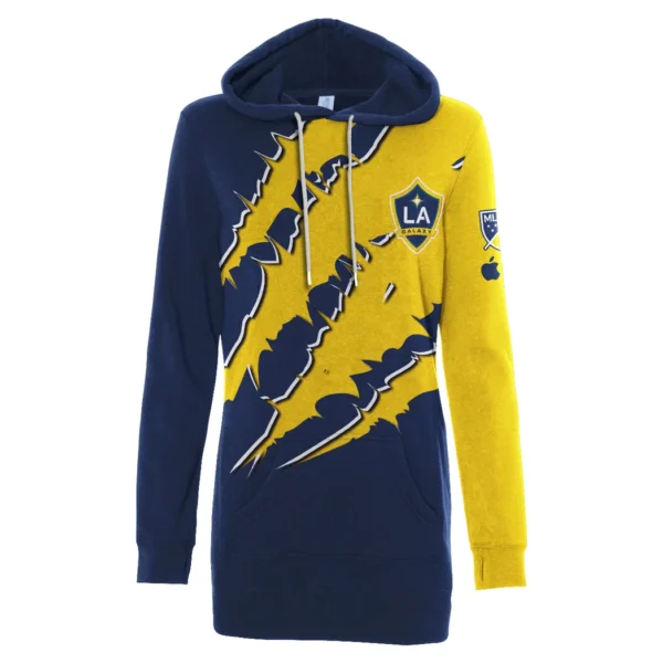 Game Spirit Hoodie Dress, Classic Women's Hoodie Dress HVN1289LA - Image 2