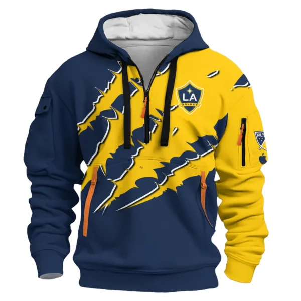 Kick Rhythm Hoodie Half Zip 3D, Casual Sport Half-Zip Hoodie HVN1289LA - Image 2