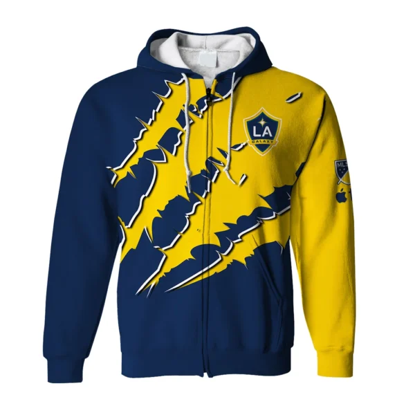 Game Spirit Zipper Hoodie, Everyday Comfort Full-Zip Hoodie HVN1289LA - Image 2