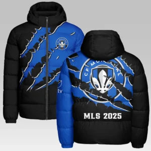 Goal Energy Hooded Cotton Jacket, Bold Game Day Jacket HVN1289MF