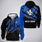 Unity Fans Hoodie Half Zip 3D, Sport Spirit Hoodie HVN1289MF