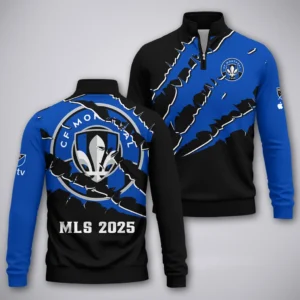 Goal Energy Quarter-Zip Sweatshirt, Football Fan Quarter-Zip Fit HVN1289MF