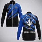 Kick Rhythm Stand Collar Jacket, Travel-Ready Fan Streetwear HVN1289MF