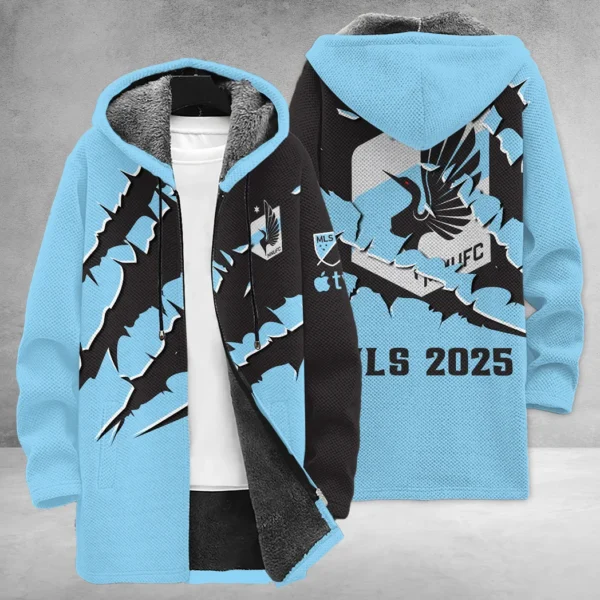 Match Energy Fleece Windbreaker Jacket, Custom Athletic Outerwear HVN1289MU