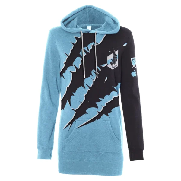 Support Core Hoodie Dress, Sport Lifestyle Hoodie Dress HVN1289MU - Image 2