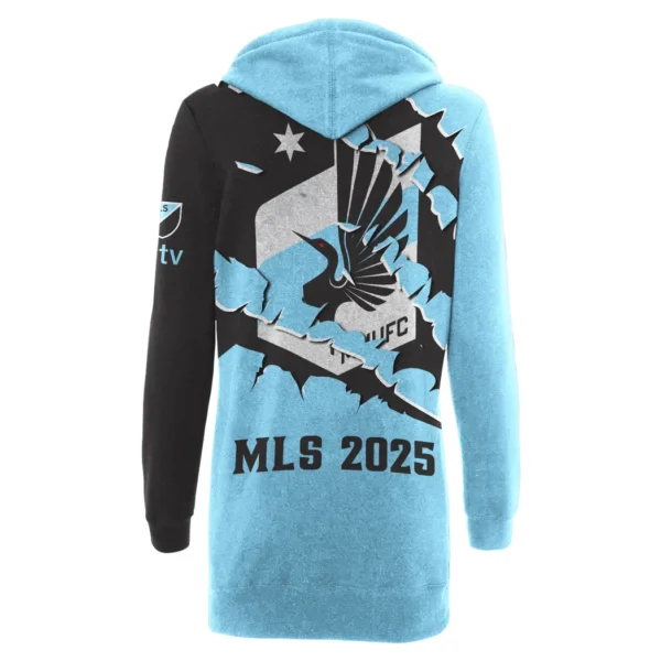 Support Core Hoodie Dress, Sport Lifestyle Hoodie Dress HVN1289MU - Image 3