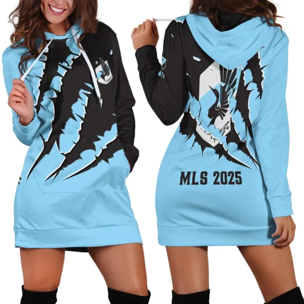 Support Core Hoodie Dress, Sport Lifestyle Hoodie Dress HVN1289MU