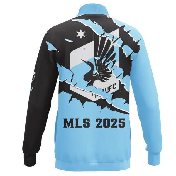 Unity Fans Stand Collar Jacket, Game Ready Sport Inspired Jacket HVN1289MU - Image 3