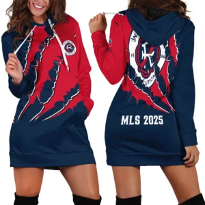 Support Core Hoodie Dress, Fan-Inspired Hoodie Dress HVN1289NE