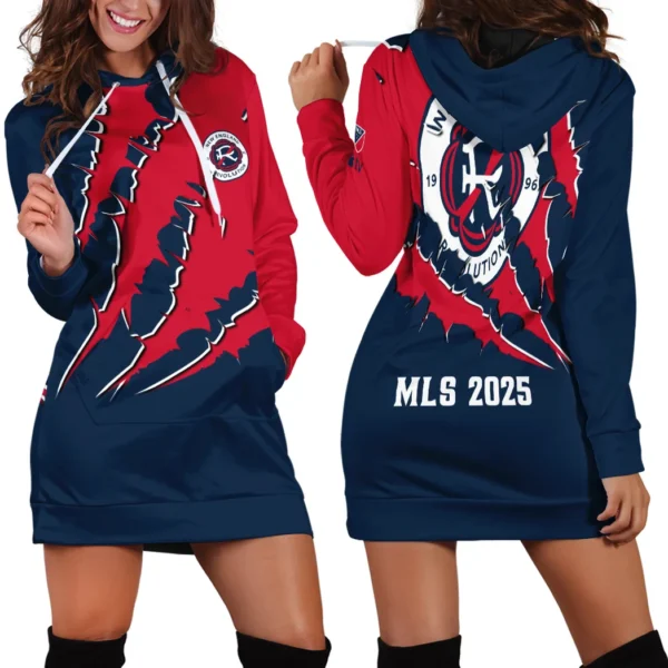 Support Core Hoodie Dress, Fan-Inspired Hoodie Dress HVN1289NE