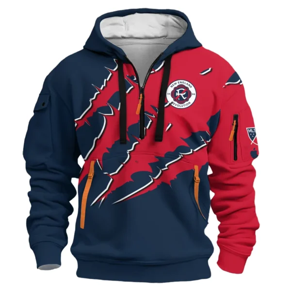 Support Core Hoodie Half Zip 3D, Athletic Fan Half-Zip Hoodie HVN1289NE - Image 2
