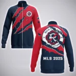 Spirit Rising Stand Collar Jacket, Athletic Style Fan Spirit Jacket HVN1289NE