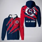 Fan Pulse Zipper Hoodie, All-Season Fan Full-Zip Hoodie HVN1289NE