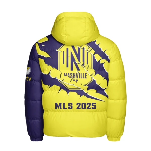 Goal Vibes Hooded Cotton Jacket, Limited Edition Supporter Coat HVN1289NS - Image 3