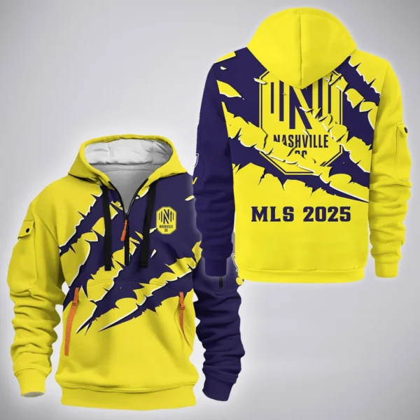 Fan Culture Hoodie Half Zip 3D, Game Ready Half-Zip Hoodie HVN1289NS