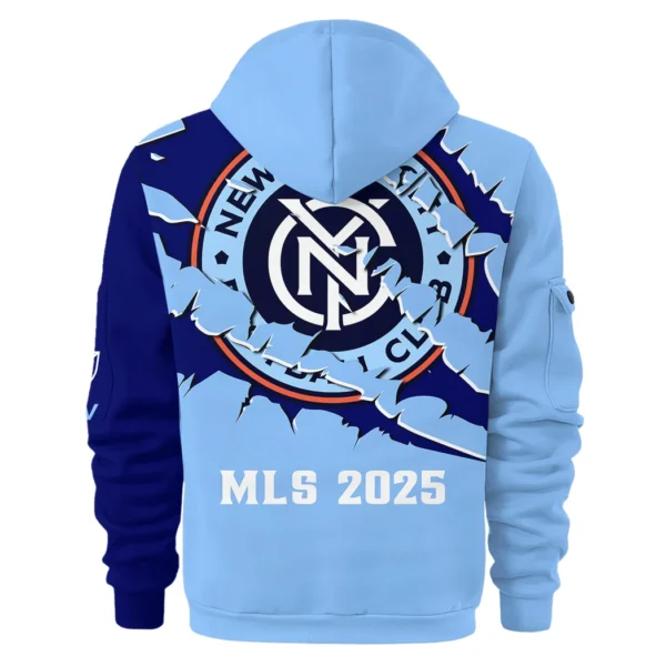 Unity Fans Hoodie Half Zip 3D, True Supporter Half-Zip Hoodie HVN1289NY - Image 3