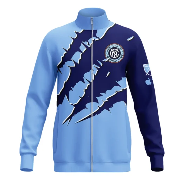 Match Flow Stand Collar Jacket, Breathable Sport Supporter Jacket HVN1289NY - Image 2