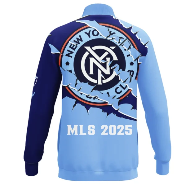 Match Flow Stand Collar Jacket, Breathable Sport Supporter Jacket HVN1289NY - Image 3