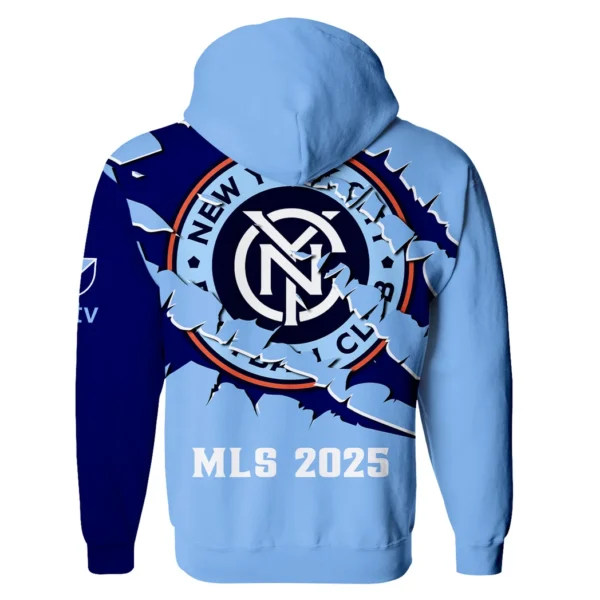 Unity Fans Zipper Hoodie, Sporty Fan Full-Zip Hoodie HVN1289NY - Image 3