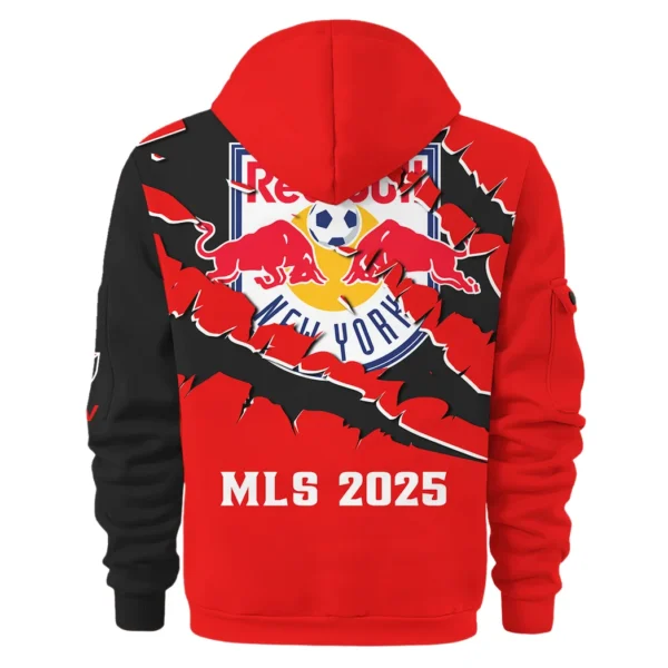 Match Beat Hoodie Half Zip 3D, Everyday Fan Hoodie HVN1289NY - Image 3