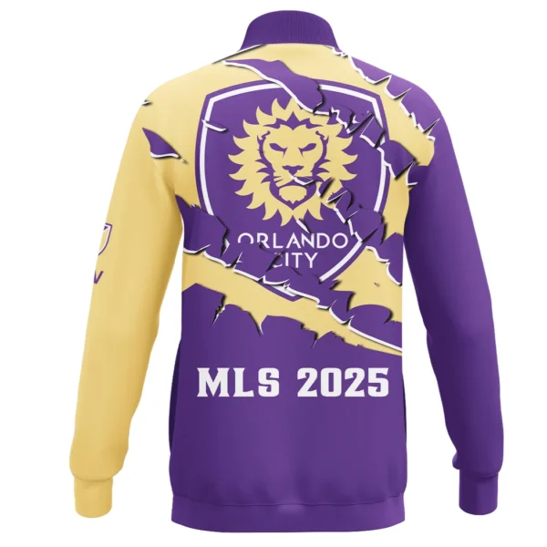 Rising Vibe Stand Collar Jacket, Game Day Comfort & Pride Jacket HVN1289OC - Image 3