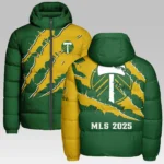 Goal Energy Hooded Cotton Jacket, Ultimate Warmth Fan Jacket HVN1289PT