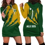 Match Pulse Hoodie Dress, Tailgate Hoodie Dress Women HVN1289PT