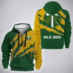 Fan Spirit Hoodie Half Zip 3D, Streetwear Fan Hoodie HVN1289PT