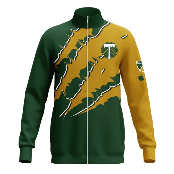 Game Beat Stand Collar Jacket, Sport Lifestyle Premium Comfort Jacket HVN1289PT - Image 2