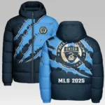 Unity Fans Hooded Cotton Jacket, Travel-Ready Sport Puffer HVN1289PU