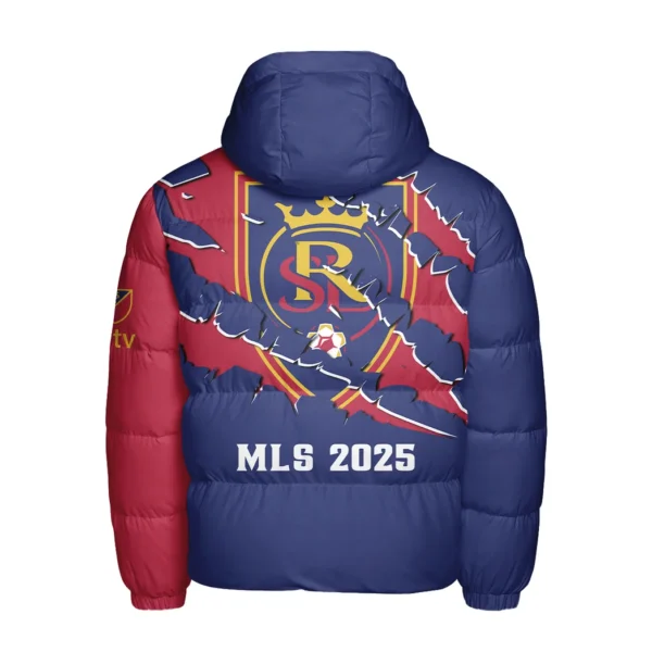 Unity Fans Hooded Cotton Jacket, Bold Game Day Jacket HVN1289RS - Image 3
