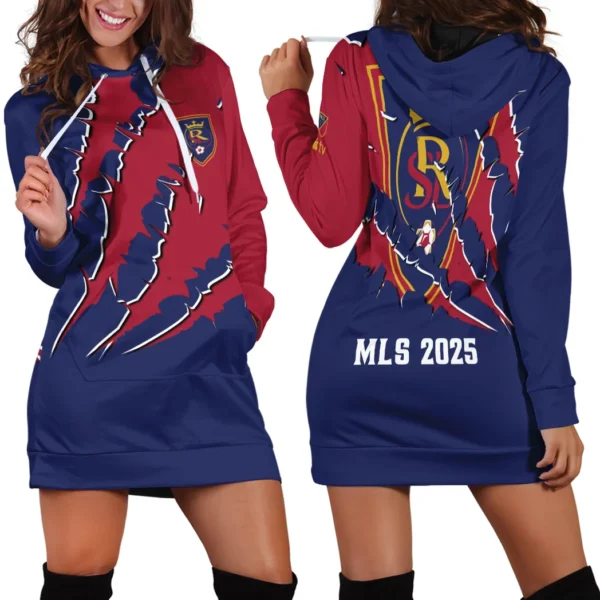 Spirit Beat Hoodie Dress, Ultra-Soft Women's Hoodie Dress HVN1289RS