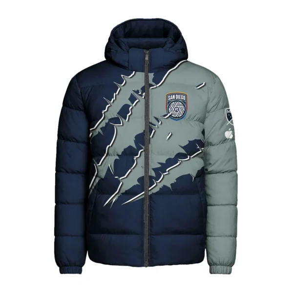 Fan Flow Hooded Cotton Jacket, Stadium Cold-Day Essential HVN1289SD - Image 2