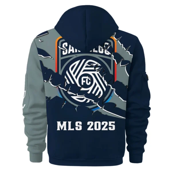 Match Energy Hoodie Half Zip 3D, Active Supporter Half-Zip Hoodie HVN1289SD - Image 3