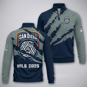 Spirit Beat Quarter-Zip Sweatshirt, Bold Fan Quarter-Zip Sweatshirt HVN1289SD