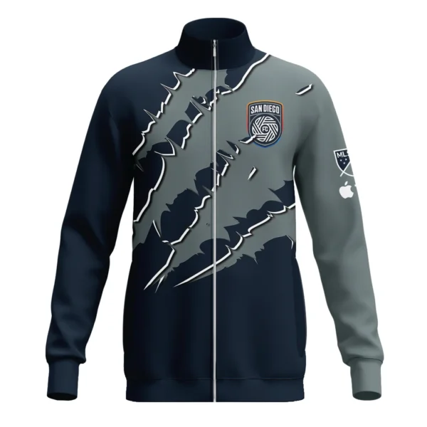Fan Flow Stand Collar Jacket, Game Day Comfort & Pride Jacket HVN1289SD - Image 2