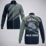 Fan Flow Stand Collar Jacket, Game Day Comfort & Pride Jacket HVN1289SD