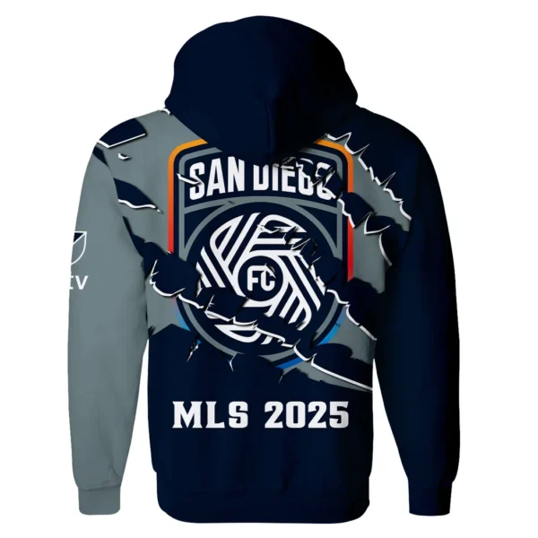 Game Beat Zipper Hoodie, Sporty Fan Full-Zip Hoodie HVN1289SD - Image 3