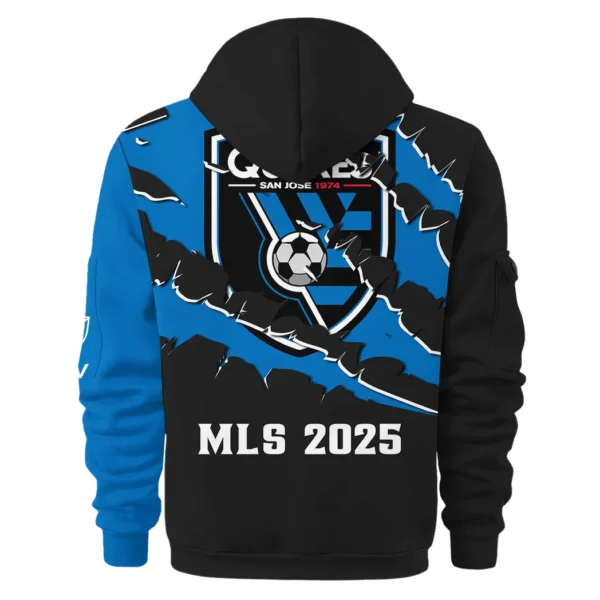 Kick Rhythm Hoodie Half Zip 3D, True Fan Hoodie HVN1289SJ - Image 3
