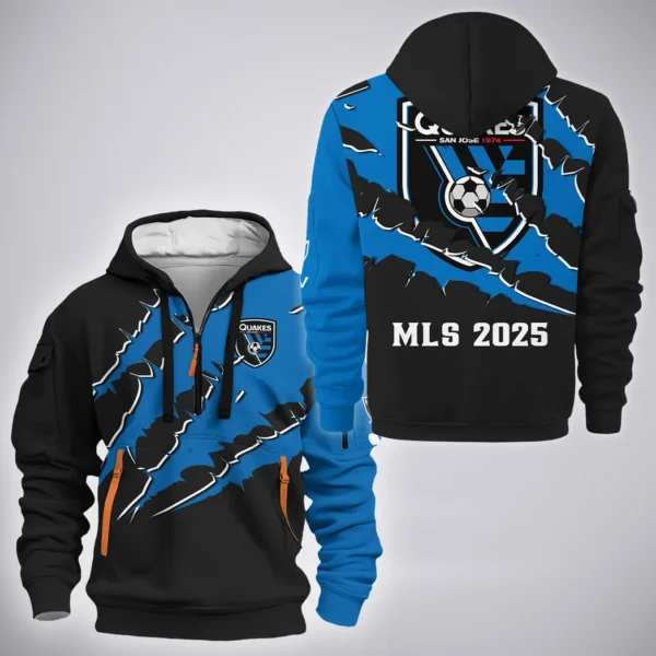 Kick Rhythm Hoodie Half Zip 3D, True Fan Hoodie HVN1289SJ