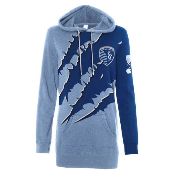 Game Beat Hoodie Dress, Pullover Hoodie Dress Women HVN1289SK - Image 2