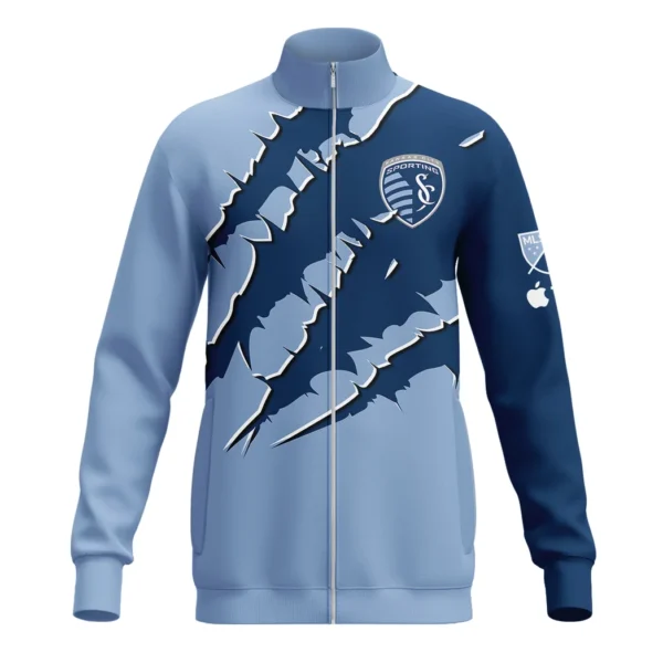 Match Rhythm Stand Collar Jacket, Stadium Spirit Everyday Comfort Jacket HVN1289SK - Image 2