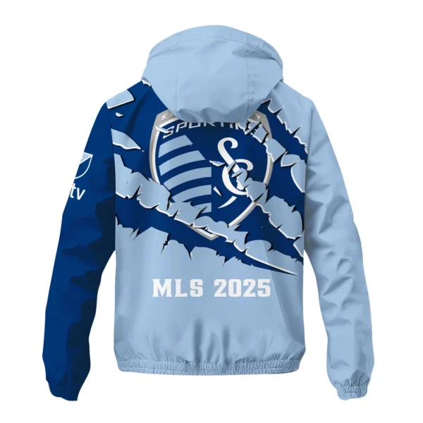 Fan Energy Windbreaker Jacket, Weather-Proof Fan Gear HVN1289SK - Image 3
